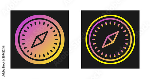 Free Download Compass Vector Icon - GFXLoad