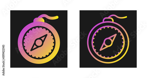 Compass Vector Icon