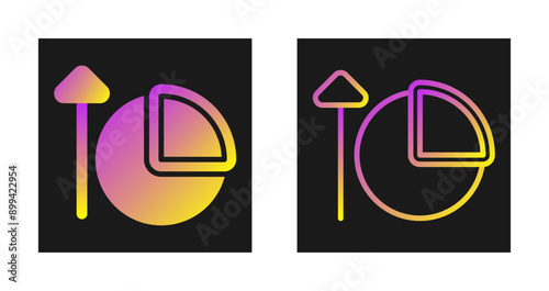 Chart Increasing Vector Icon