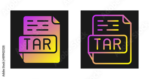 TAR Vector Icon