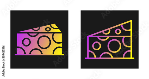 Cheese Vector Icon