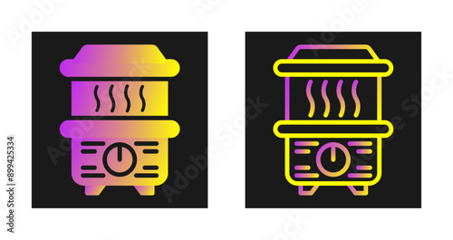Steamer Vector Icon