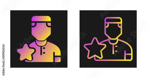 Rockstar Vector Icon