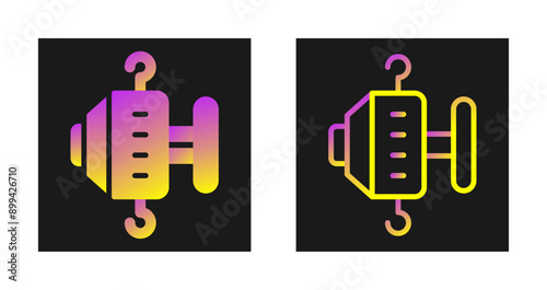 Cable Puller Vector Icon
