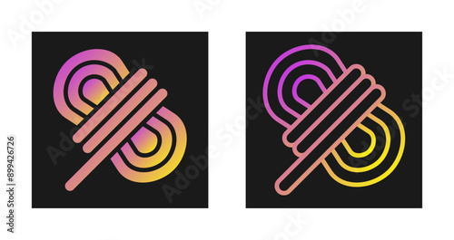 Cable Ties Vector Icon