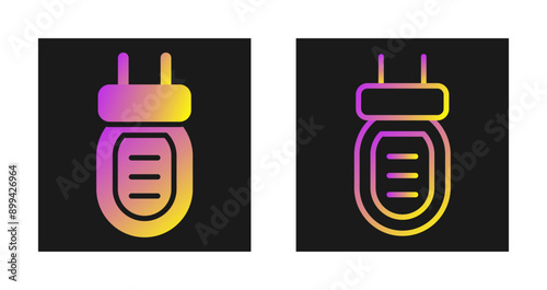 Capacitor Vector Icon