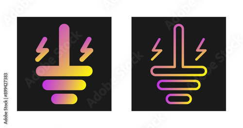 Grounding Strap Vector Icon