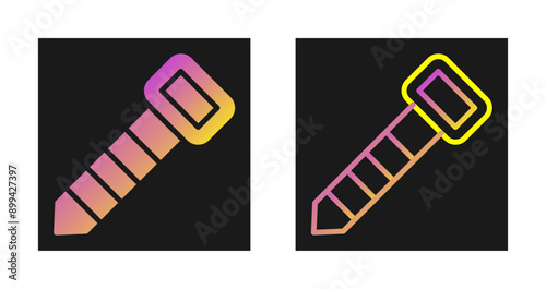 Cable Management Clips Vector Icon