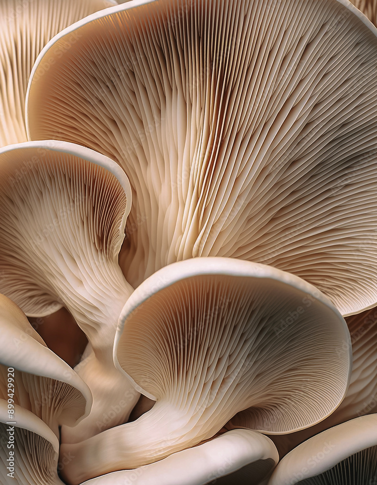 A lots of fresh Organic White pleurotus ostreatus mushroom. pattern texture background. A lots of fresh Organic White pleurotus ostreatus mushroom. pattern texture background.
