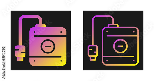 Hard Drive Vector Icon