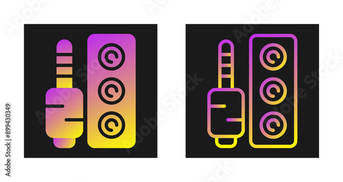 Sound Ports Vector Icon