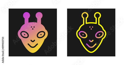 Alien Vector Icon