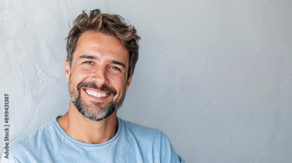 The Smiling Bearded Man