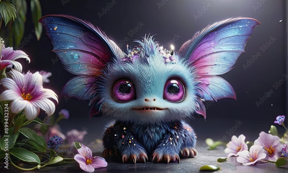 Adorable Fantasy Furry Creature