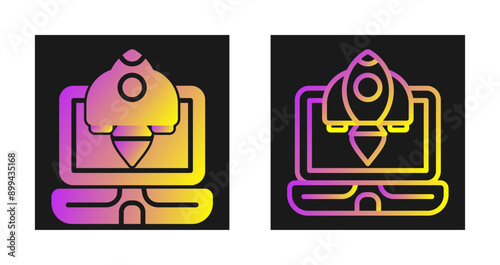 Rocket Vector Icon