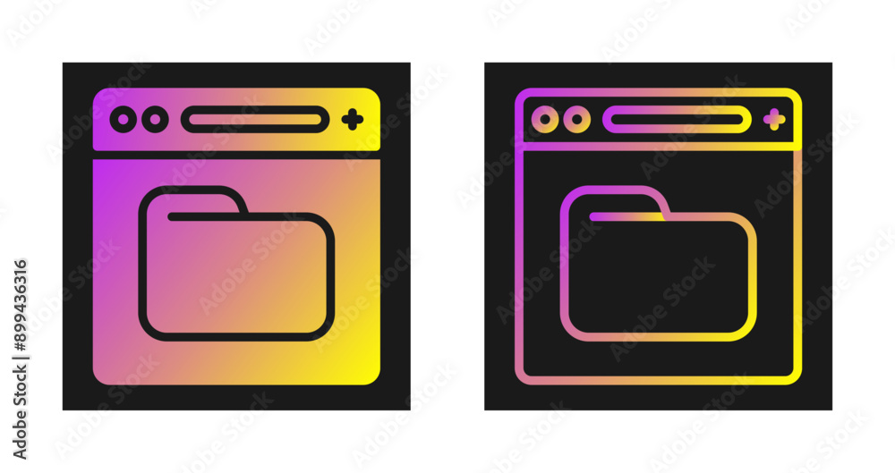 Browser Vector Icon Browser Vector Icon