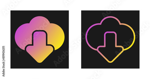 Cloud Computing Vector Icon