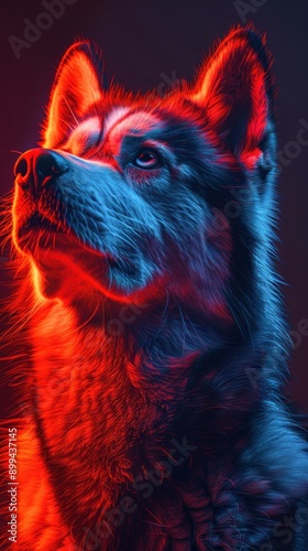 Premium Photo | Alaskan malamute dog image generated using AI