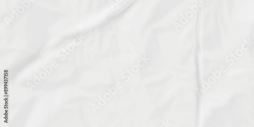 White crumpled paper texture. White wrinkled paper texture. White paper texture. White crumpled and top view textures can be used for background of text or any contents.