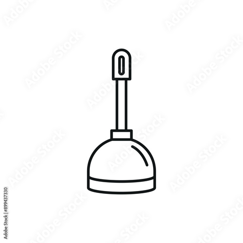 Plunger icon vector design templates simple and modern