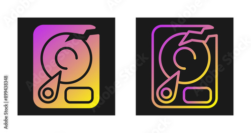 Hard Drive Vector Icon
