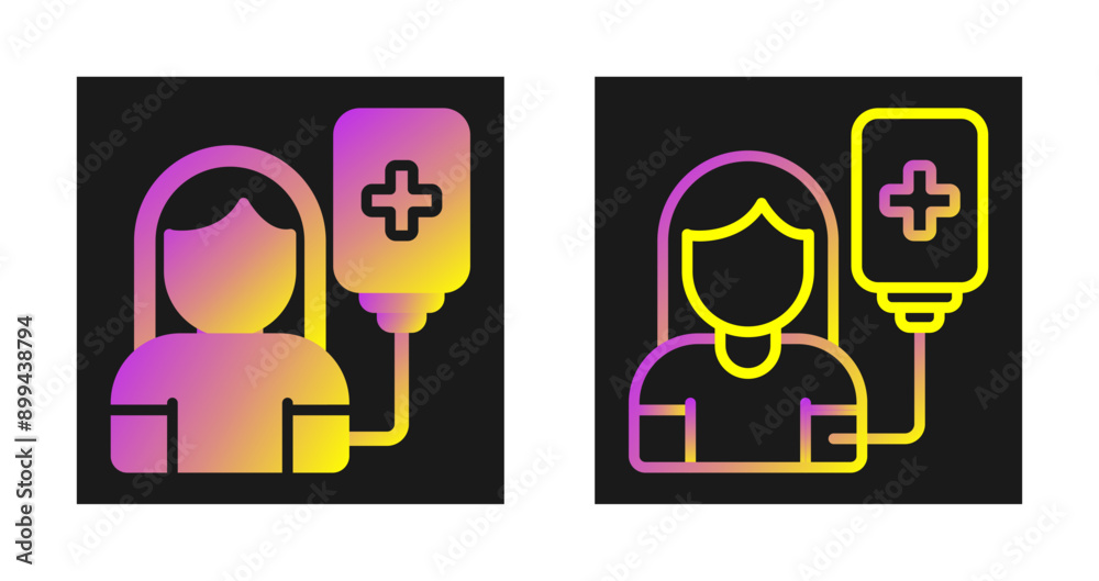 Blood Donation Vector Icon Blood Donation Vector Icon