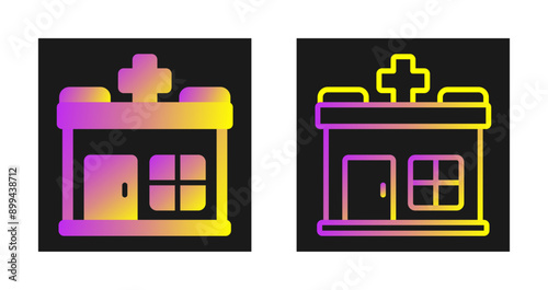Hospital Vector Icon