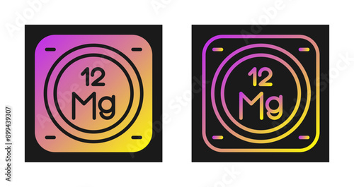 Magnesium Vector Icon