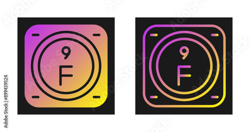 Chemical Element Vector Icon