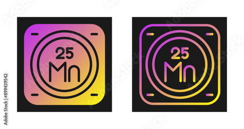 Chemical Element Vector Icon