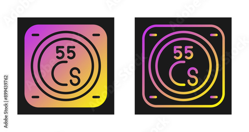 Metal Vector Icon