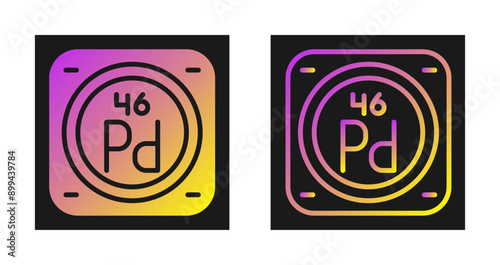 Metal Vector Icon