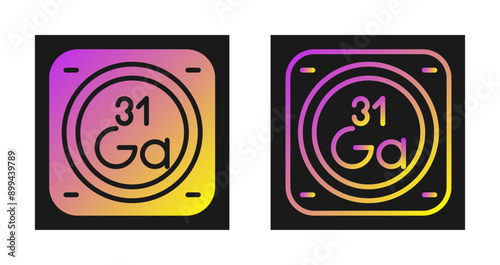 Metal Vector Icon