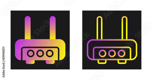 Router Vector Icon