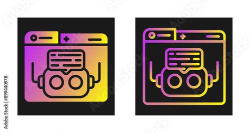 Chatbot Vector Icon