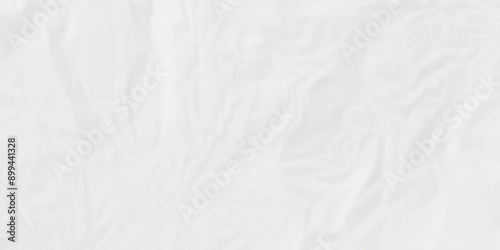 White crumpled paper texture. White wrinkled paper texture. White paper texture. White crumpled and top view textures can be used for background of text or any contents.