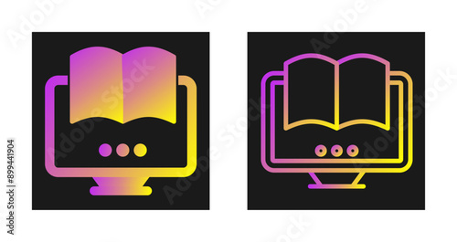Manual Book Vector Icon
