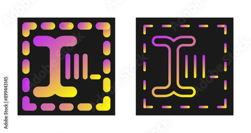 Text Box Vector Icon