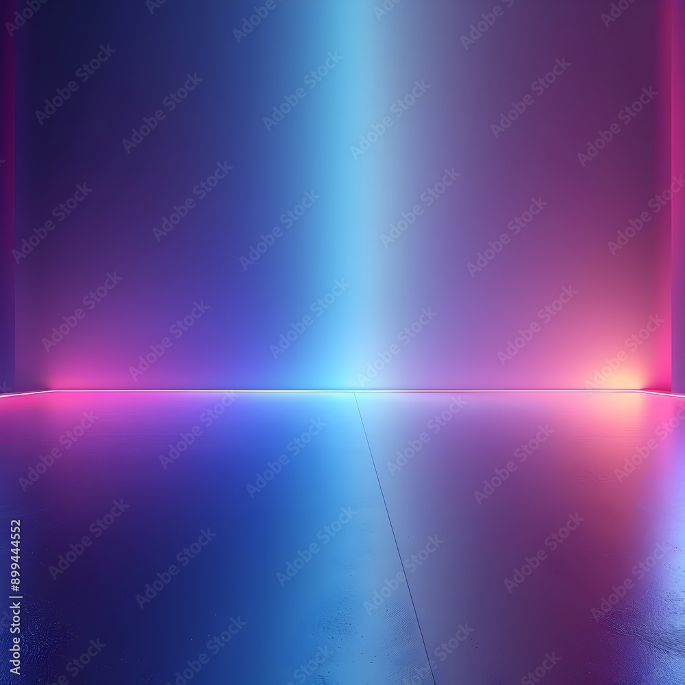 Vibrant Neon Gradient Background for Sleek Product Presentation and Concept Display