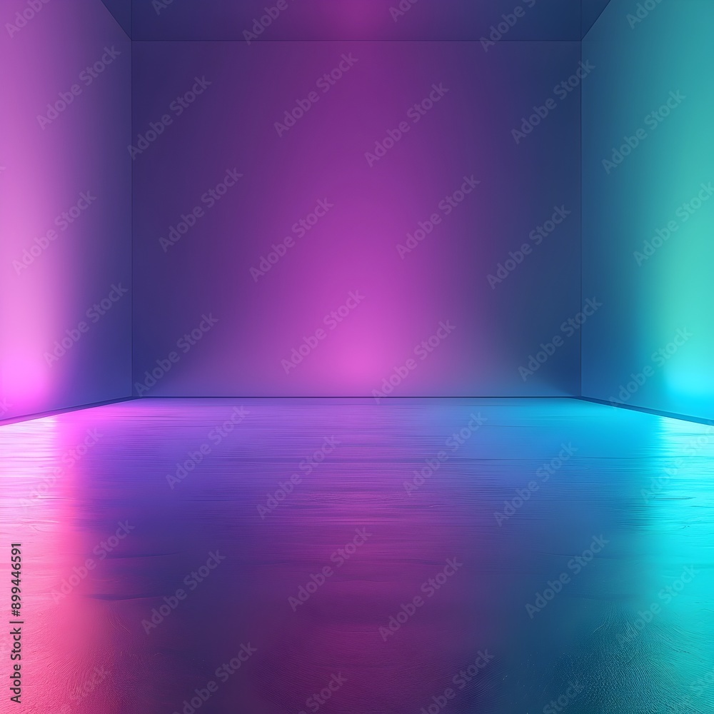 Vibrant Neon Gradient Backdrop for Product Presentation and Clean Design Concepts Vibrant Neon Gradient Backdrop for Product Presentation and Clean Design Concepts