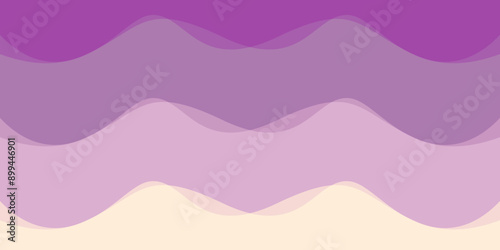 Colourful Curved Abstract Background.