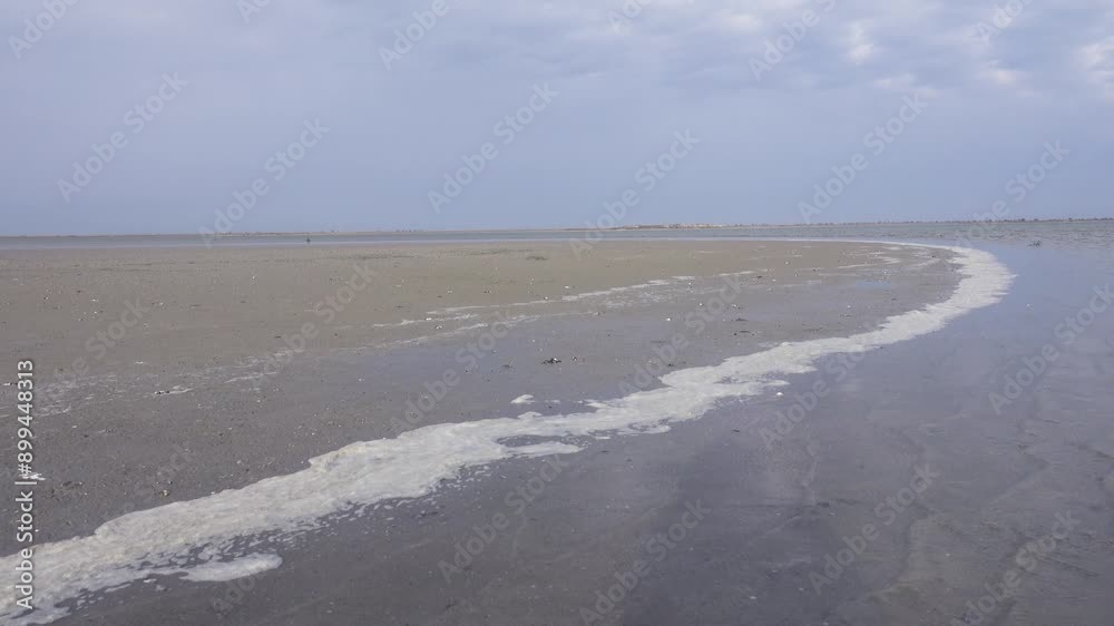 A tidal wave is coming in shallow water A tidal wave is coming in shallow water