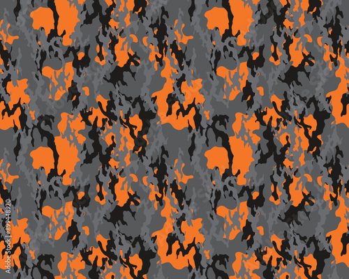 Fashionable camouflage pattern, military print .Seamless illustration