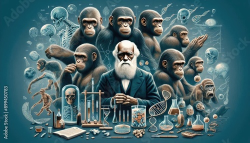 Charles Darwin's theory of evolution