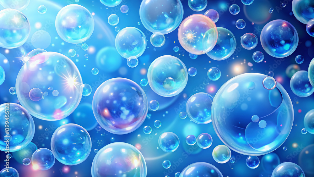 Vibrant blue background with cartoonish bubbles and subtle texture, evoking a sense of joy and innocence, perfect for designs about childhood happiness. Vibrant blue background with cartoonish bubbles and subtle texture, evoking a sense of joy and innocence, perfect for designs about childhood happiness.