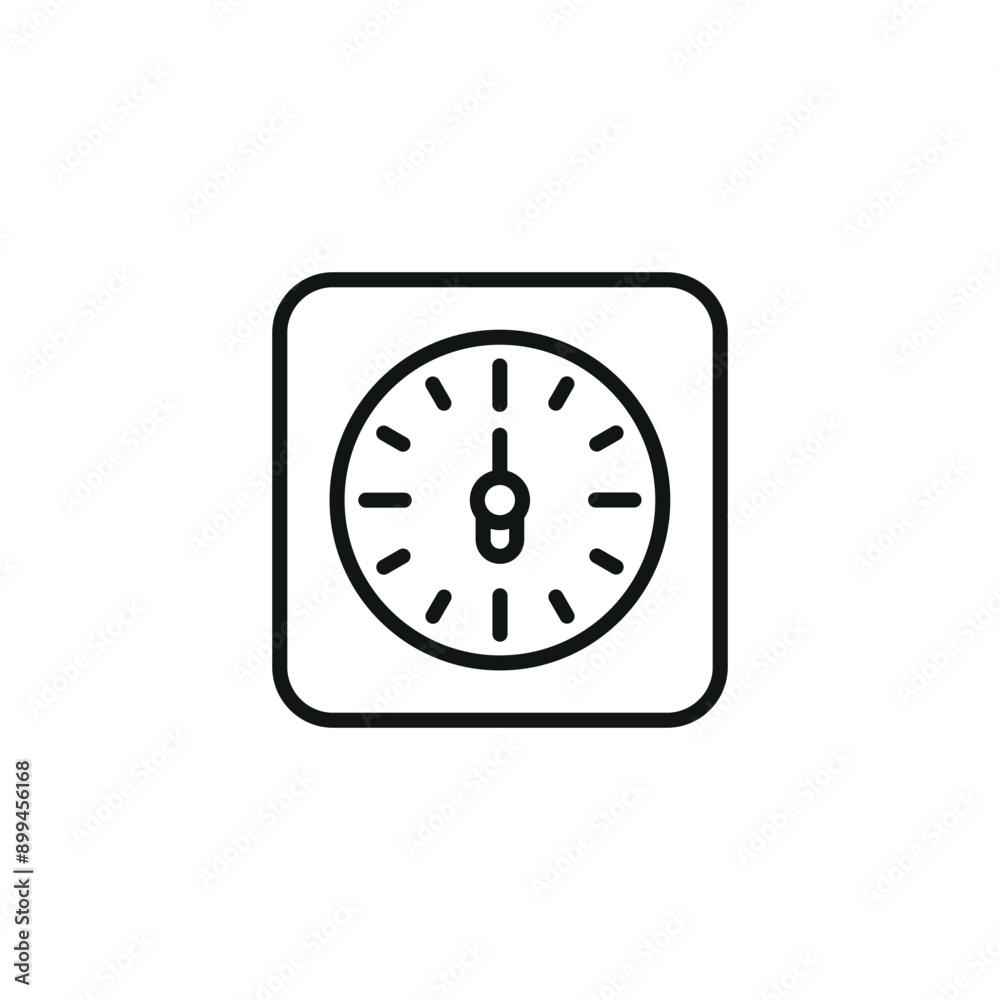 Clock icon vector design templates simple and modern