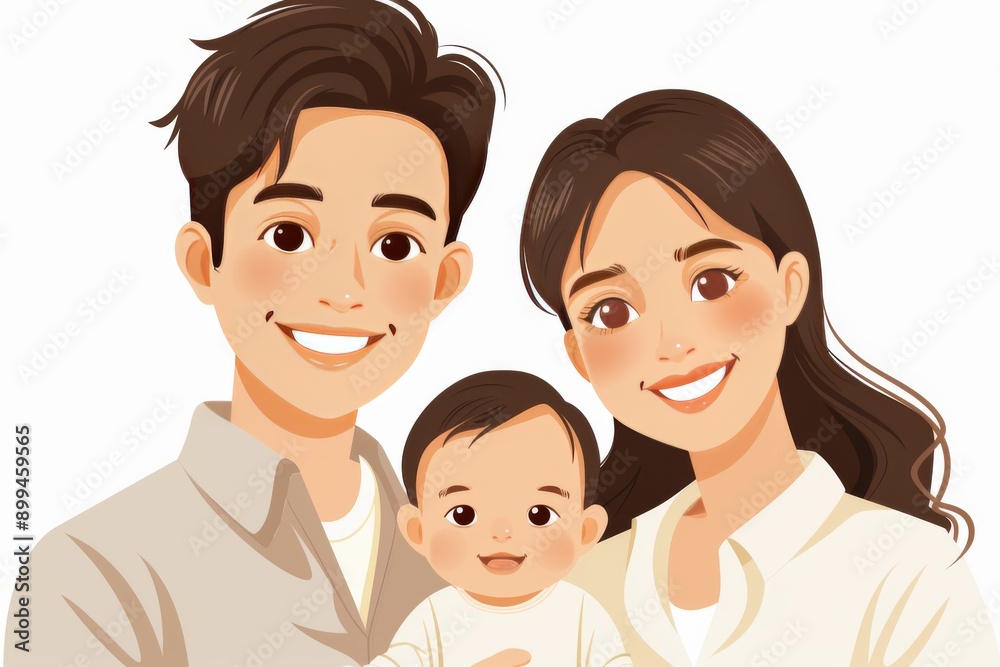 Family enjoying a sunny day symbolizing warmth joy and togetherness