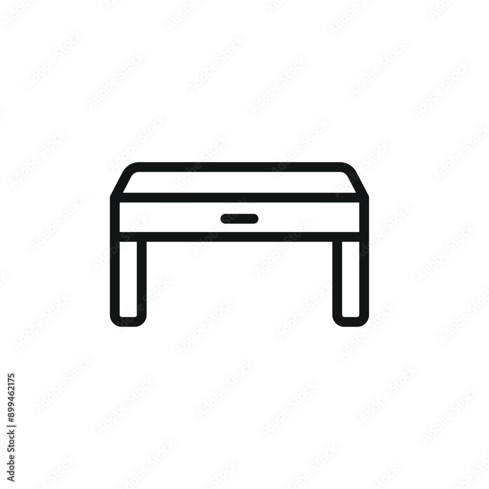 Desk icon vector design templates simple and modern Desk icon vector design templates simple and modern