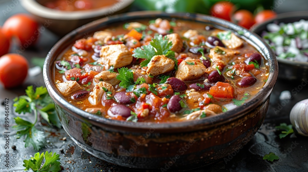 Chicken Chili Bowl Chicken Chili Bowl