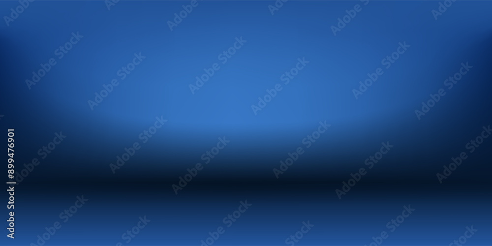 Obraz premium blue background, abstract. dark blue studio wall for present your product display. 